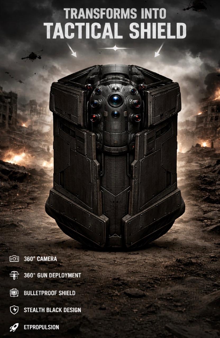 Cyber Shield tactical shield mode